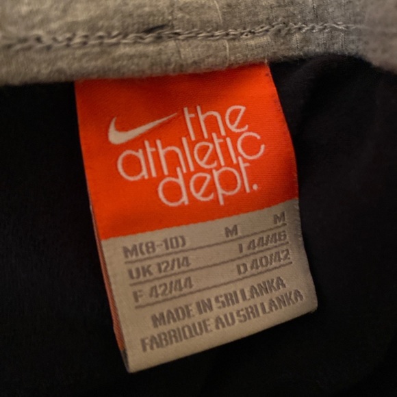 Nike Navy Blue & White Sweatpants - Picture 3 of 3